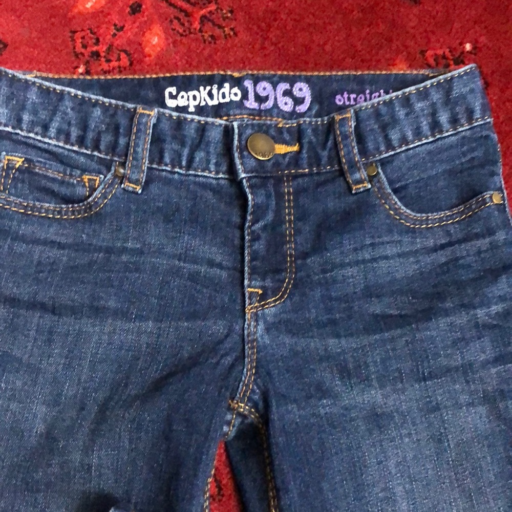 GAP KIDS 1969 GIRLS JEANS STRAIGHT LEG SIZE 7